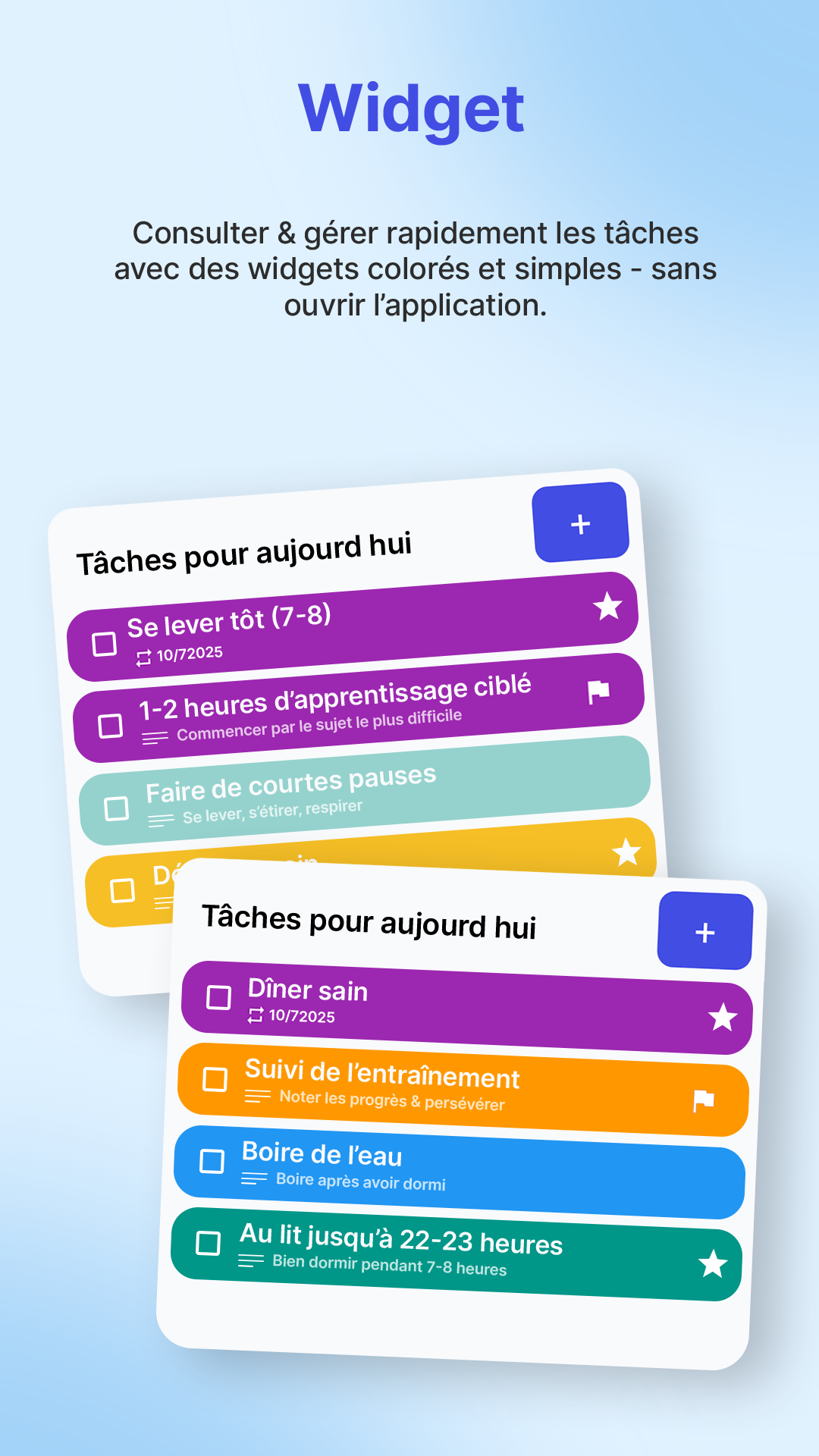 DoDay vue: Etiquettes